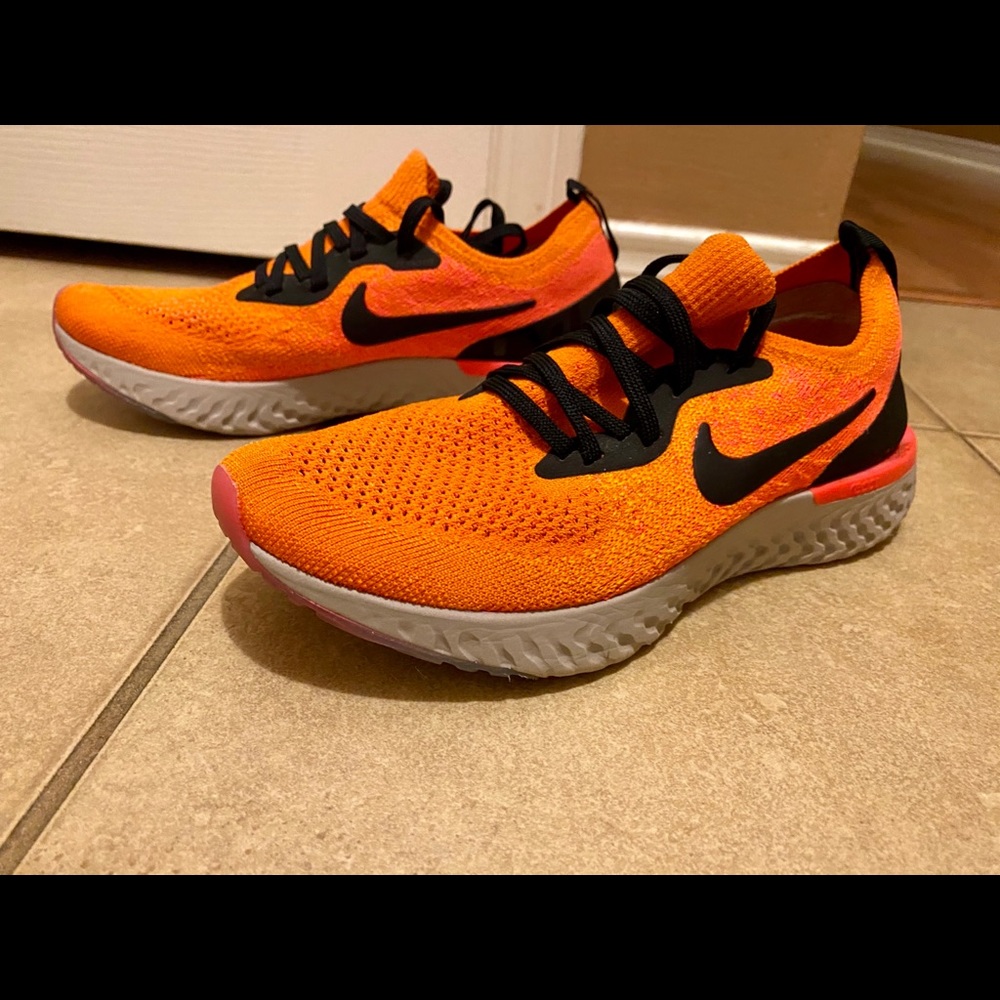 Nike Epic React Flyknit running shoes